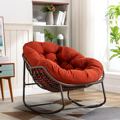 Scandinavian Swing: Modern Egg Chair with Cozy Comfort