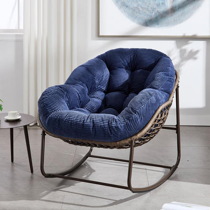 Scandinavian Swing: Modern Egg Chair with Cozy Comfort