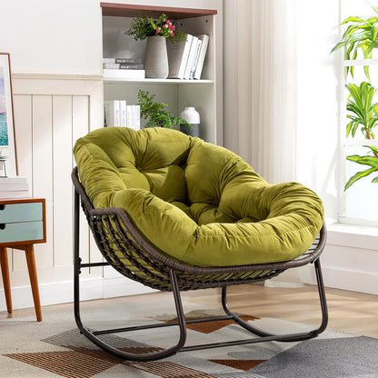 Scandinavian Swing: Modern Egg Chair with Cozy Comfort